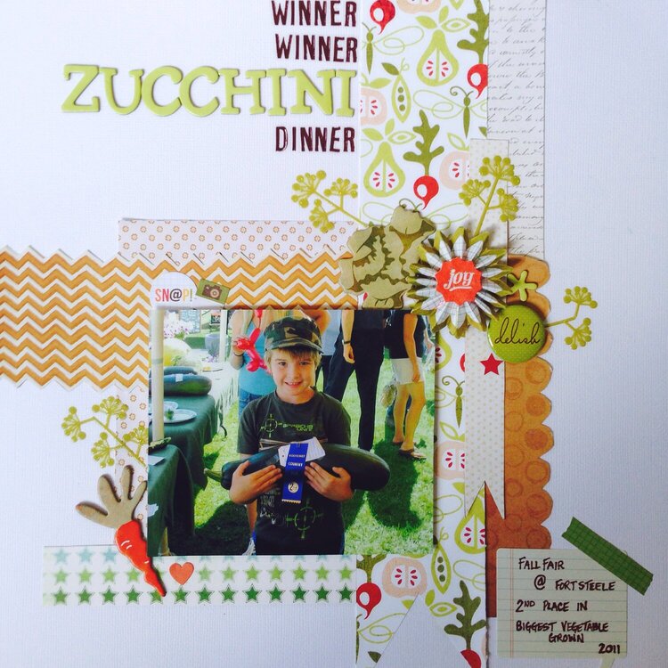 Winner Winner Zucchini Dinner