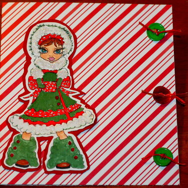 Addicted to Stamps Dec. Blog Hop.Snow Bunny
