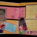 Laura's Scrapbook page 1 and 2