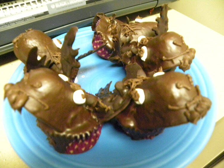 JFF - Moose Cupcakes