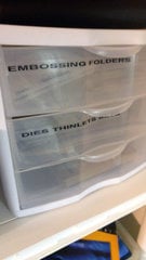 Drawers with Labels!