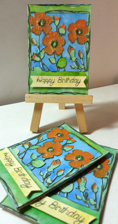 Birthday ATCs