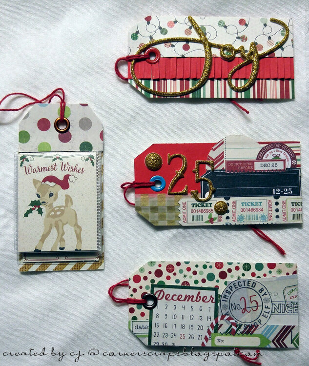 Christmas Gift Tags Set #1