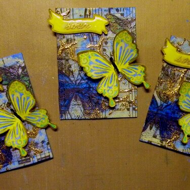 April ATC - Butterfly - &quot;Soar&quot;