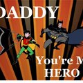 Custom Batman Father's Day Card