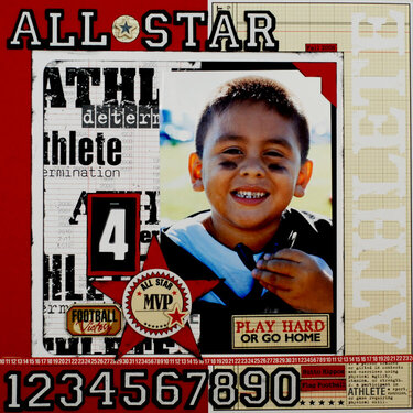 &quot;All Star Athlete&quot;