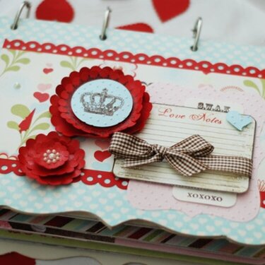 Love {Notes} Mini Album (created with Cupid Pink Paislee)