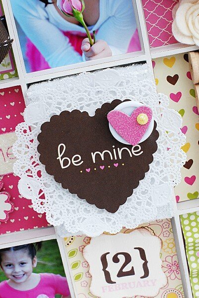 Be Mine Altered Tray *Pebbles*