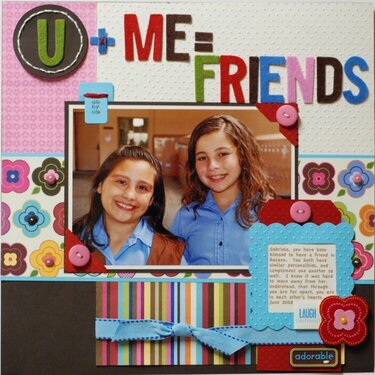 U+Me= Friends