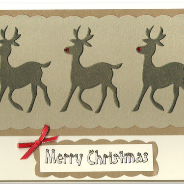 3 Rudolphs Xmas card