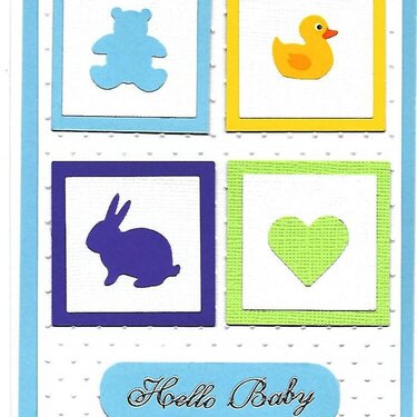 Martina&#039;s baby card