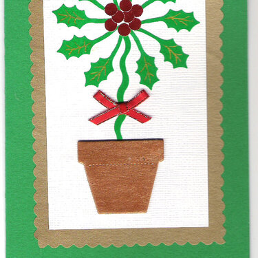 Christmas topiary 2009