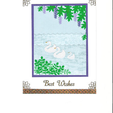 Swan Lake card