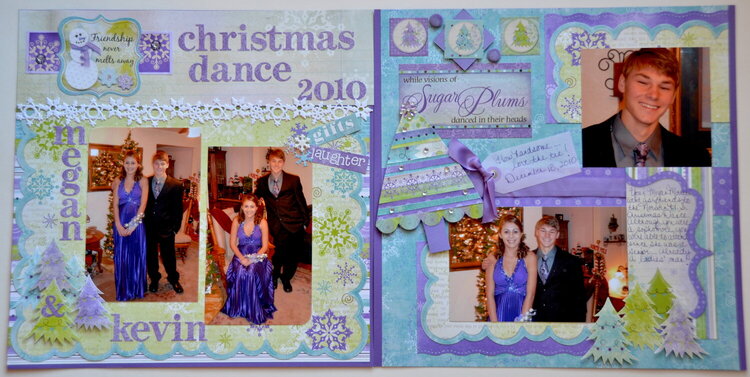 Christmas Dance 2010 *Bo Bunny Winter Joy*
