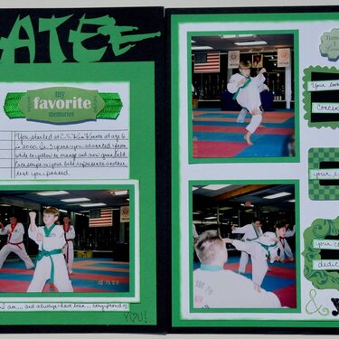 Karate Green Belt