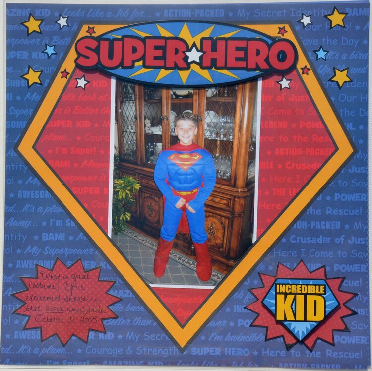 Super Hero *Creative Imaginations Super Hero*