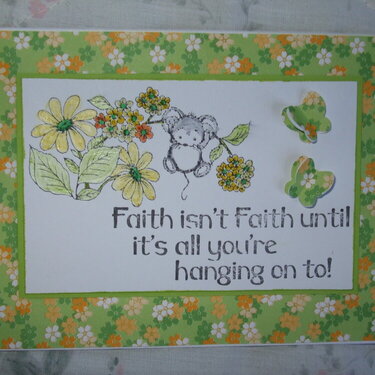 Faith isn&#039;t faith...