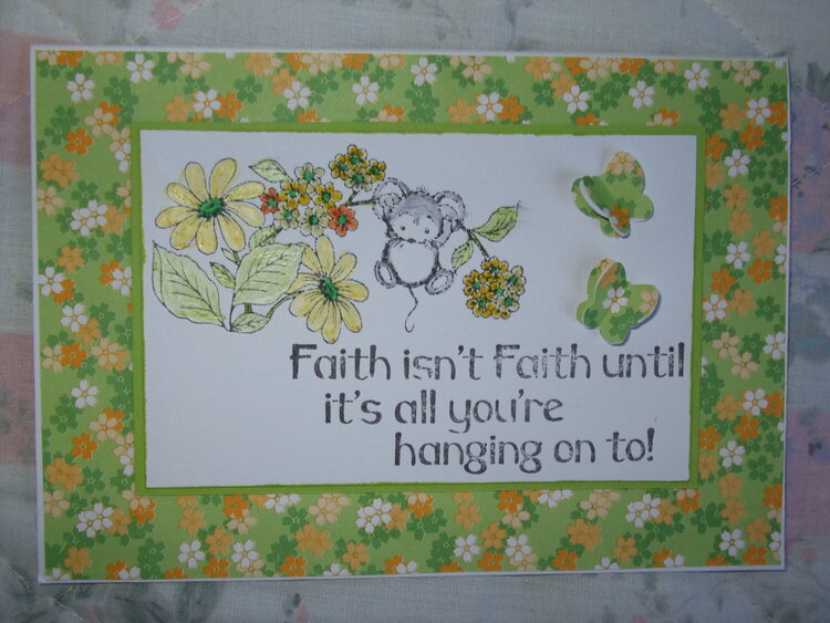 Faith isn&#039;t faith...