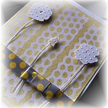 To Cheer You detail {Couture Cardstock}