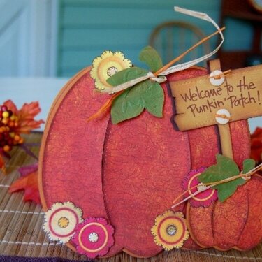 Welcome to the Punkin' Patch! {BoBunny and Cricut}