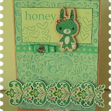 Honey Bunny card