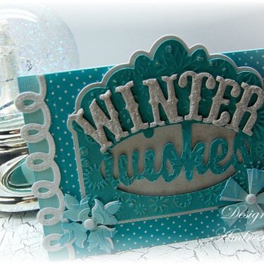 "Winter Wishes" card