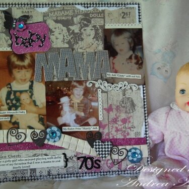 Baby Mama  {May Serendipity Scrapbooking Kit} 