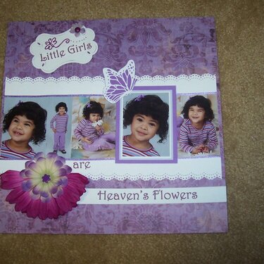 Little Girls are Heaven&#039;s Flowers