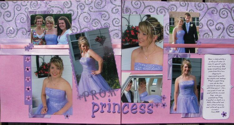 April Colour Challenge: prom princess 2009