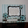 Sympathy Card with Bible Verse