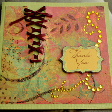 Thank You Card - Life&#039;s Tapestry