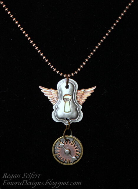 Steampunk Reversible Necklace