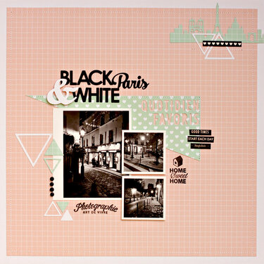 Black &amp; white Paris