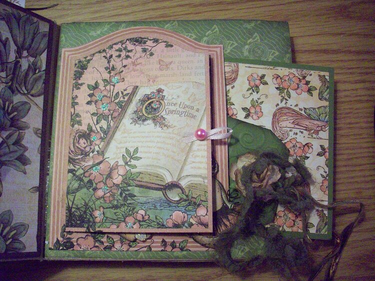 fairy paper bag album page