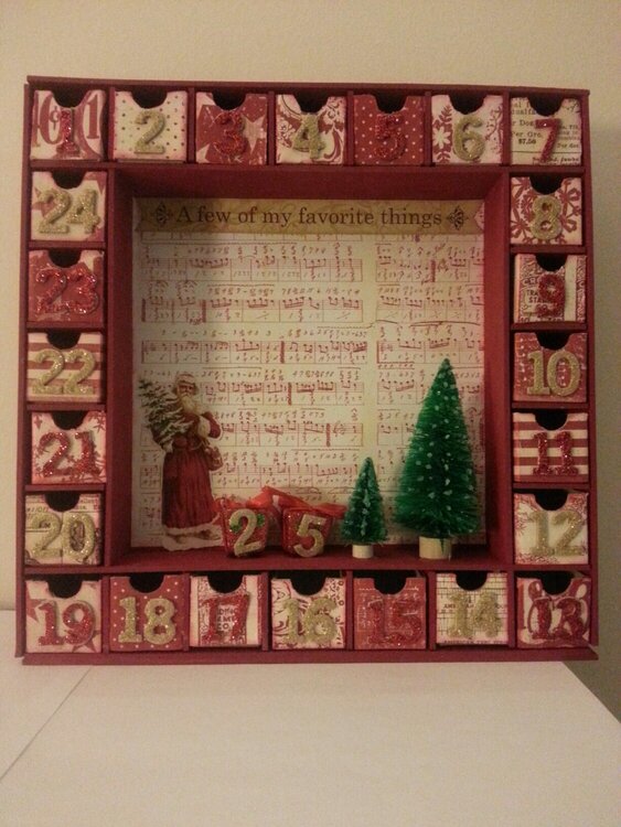 Count down to Christmas Advent Calendar
