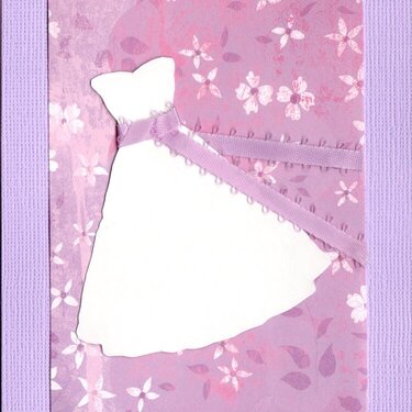 Amy&#039;s Bridal Shower Card