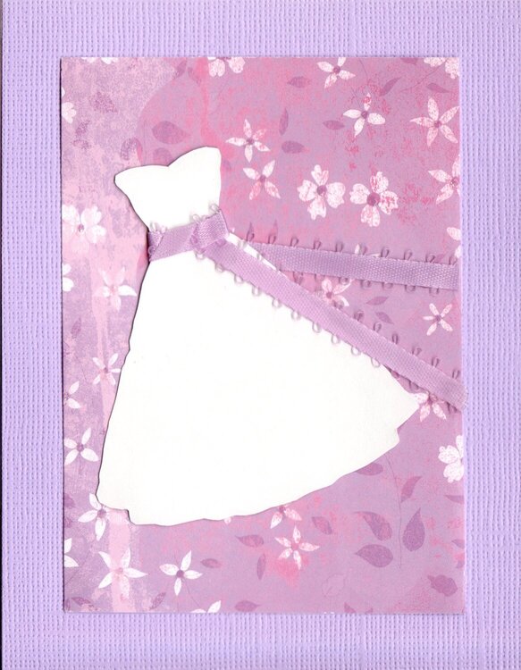 Amy&#039;s Bridal Shower Card