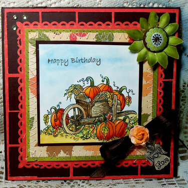 Birthday Card Fall