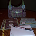 Another purse w/note cards/pen