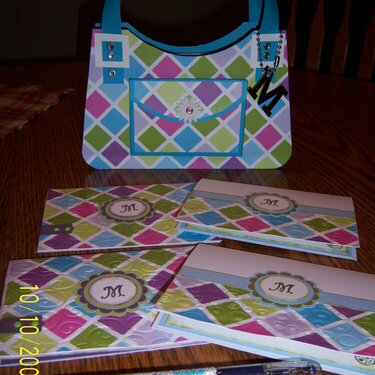Purse/note cards