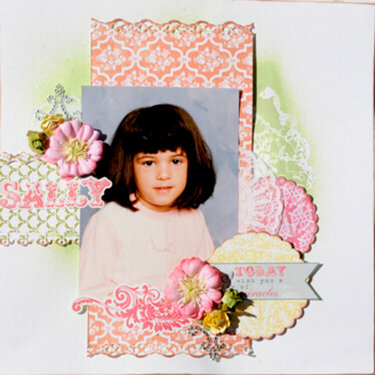 Sally my creative scrapbook kit.