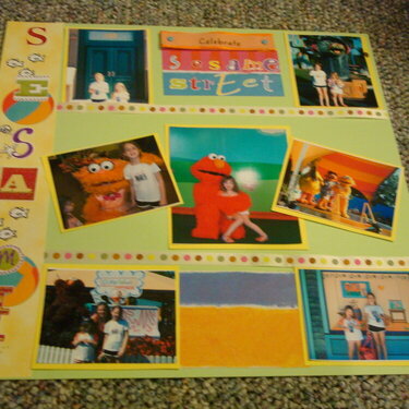 The 2nd. layout of Sesame Place