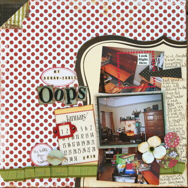 My Scrap-table Oops