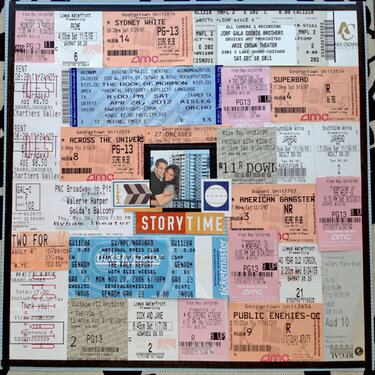 Ephemera movie ticket page