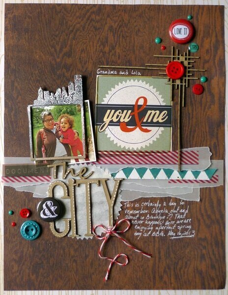 You &amp; Me &amp; The City- Scrap FX dt page