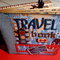 "Travel book" paper bag mini album