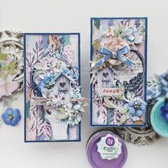 Watercolor Floral Collection Cards by Anastasija Cernova