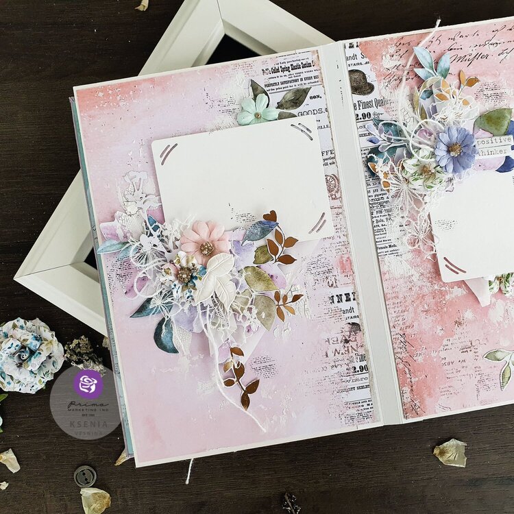Watercolor Floral Collection Album by Ksenia Vesnina