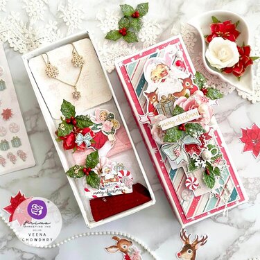 Christmas gift box by Veena Chowdhry 