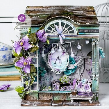 Flower Shop in Aquarelle Dreams collection by Knaus Marina 